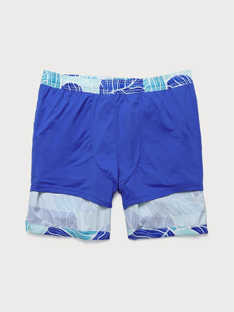 Men'S Woven Polyester-Spandex Swim Briefs Sustainable Men's Shorts - BERLOOK
