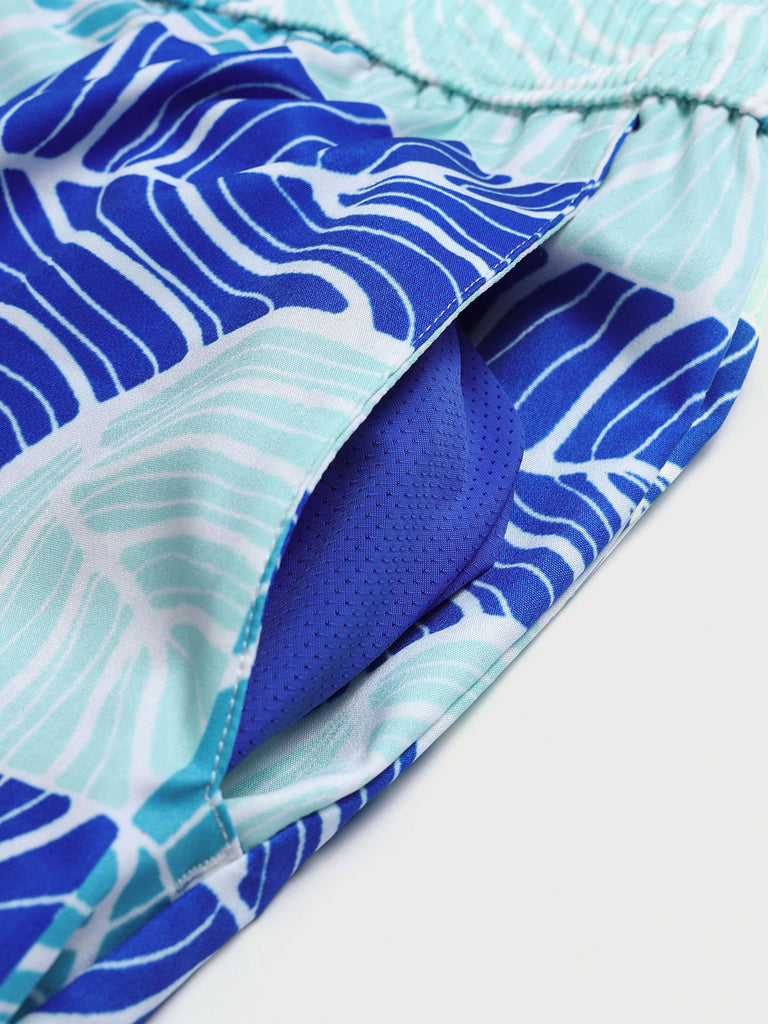 Men'S Woven Polyester-Spandex Swim Briefs Sustainable Men's Shorts - BERLOOK