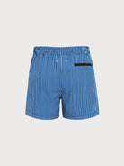 Men's Woven Blend Swim Shorts Sustainable Men's Beach Shorts - BERLOOK