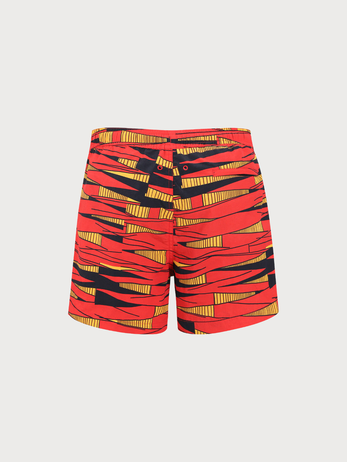 Men's Woven Nylon Swim Shorts Sustainable Men's Beach Shorts - BERLOOK