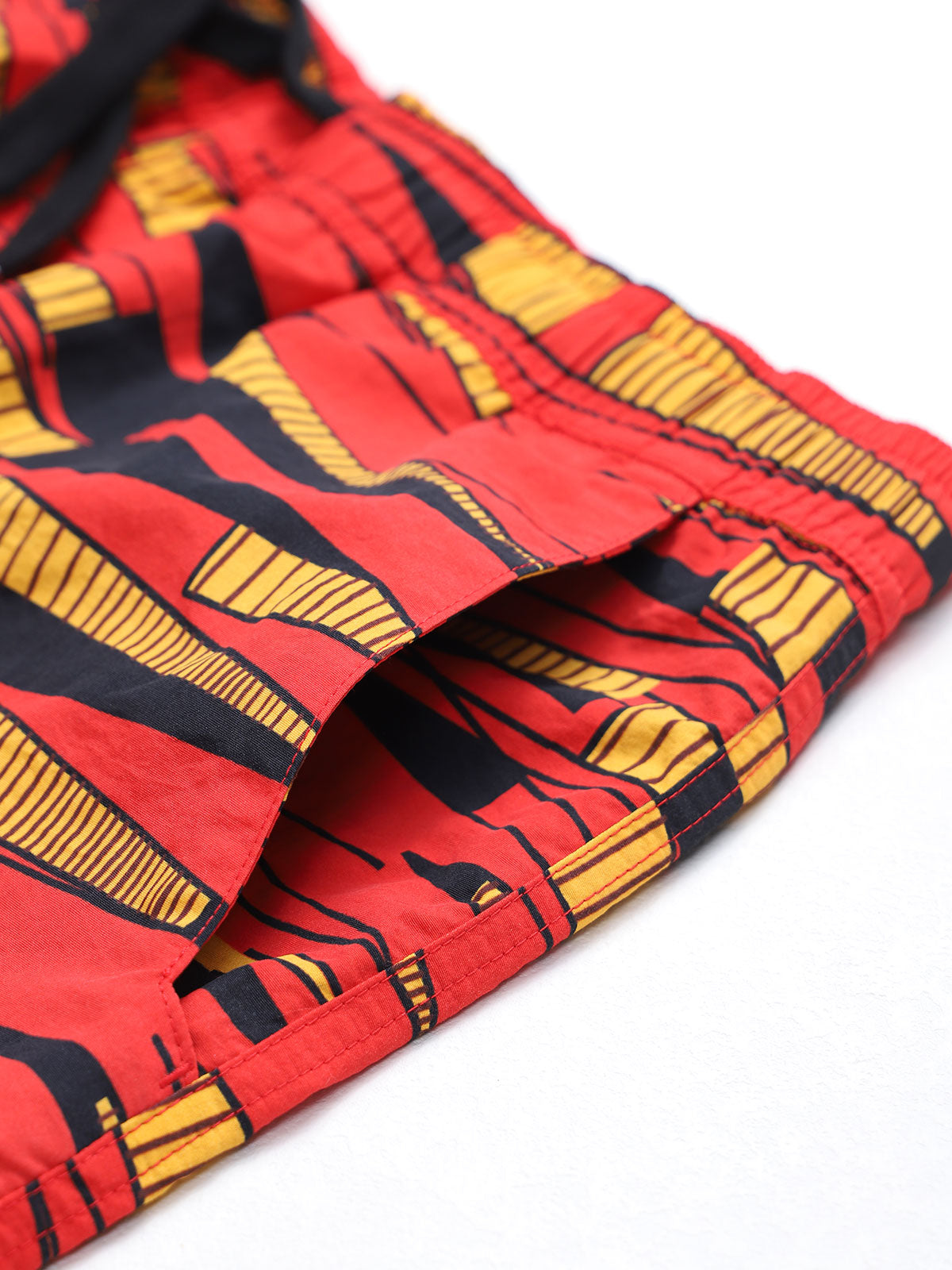 Men's Woven Nylon Swim Shorts Sustainable Men's Beach Shorts - BERLOOK