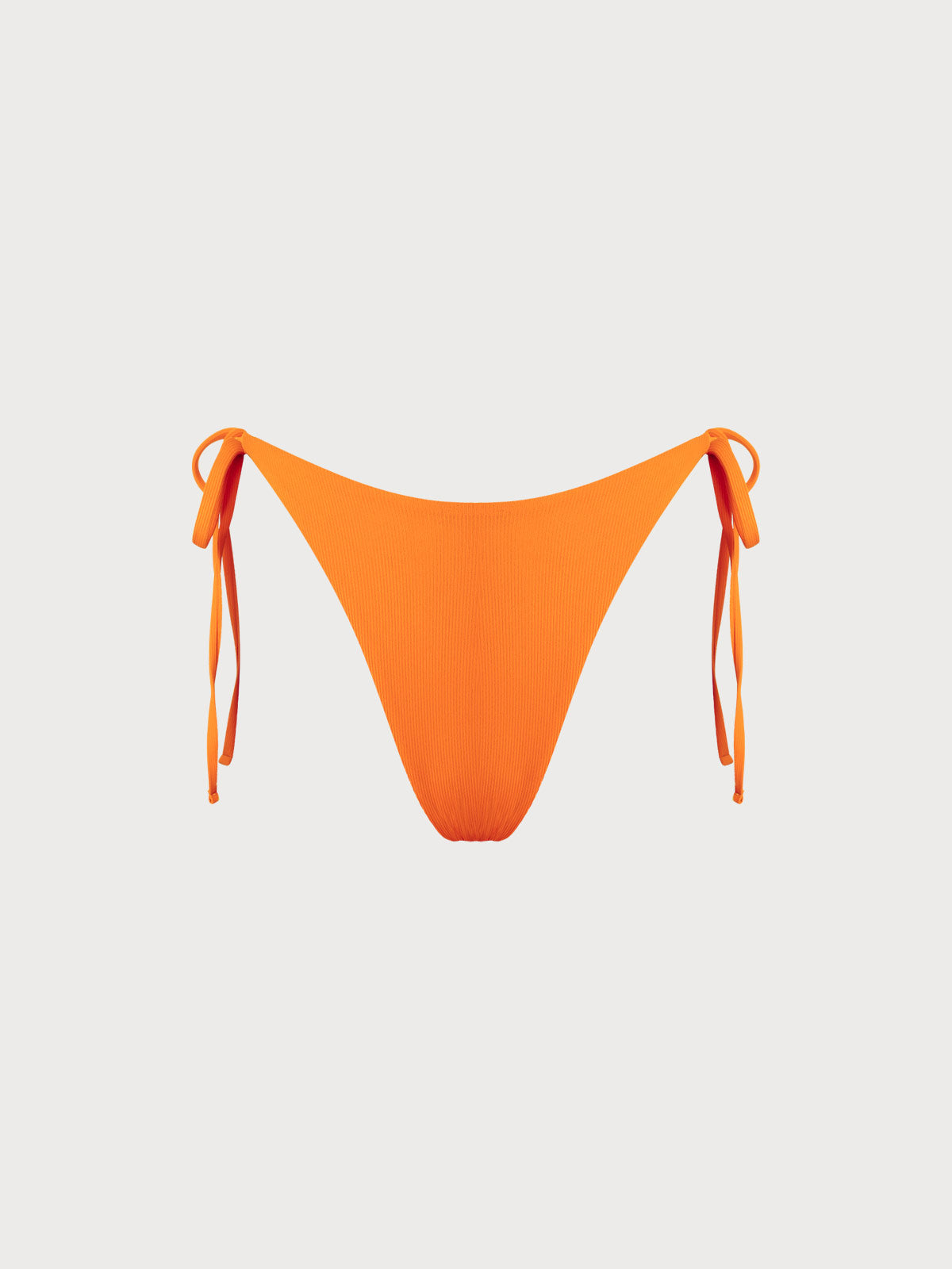 Orange Reversible Tie Bikini Bottom Orange Sustainable Bikinis - BERLOOK