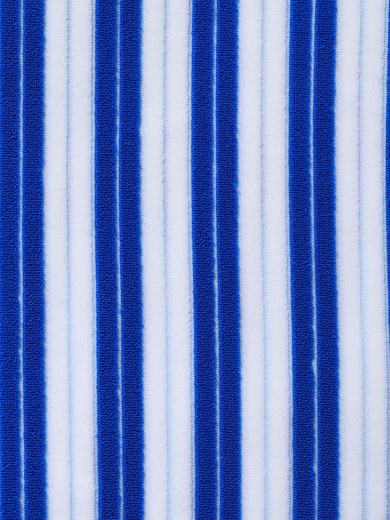 Plush Texture Stripe Bikini Bottom Sustainable Bikinis - BERLOOK
