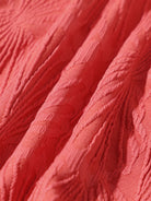 Red Jacquard Bikini Bottom Sustainable Bikinis - BERLOOK