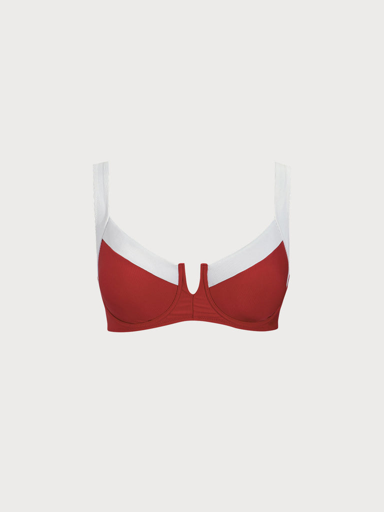 Red Sustainable Plus Size Bikinis - BERLOOK