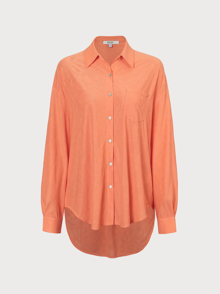Shirt Collar Pocket Cover Up Sustainable Cover-ups - BERLOOK