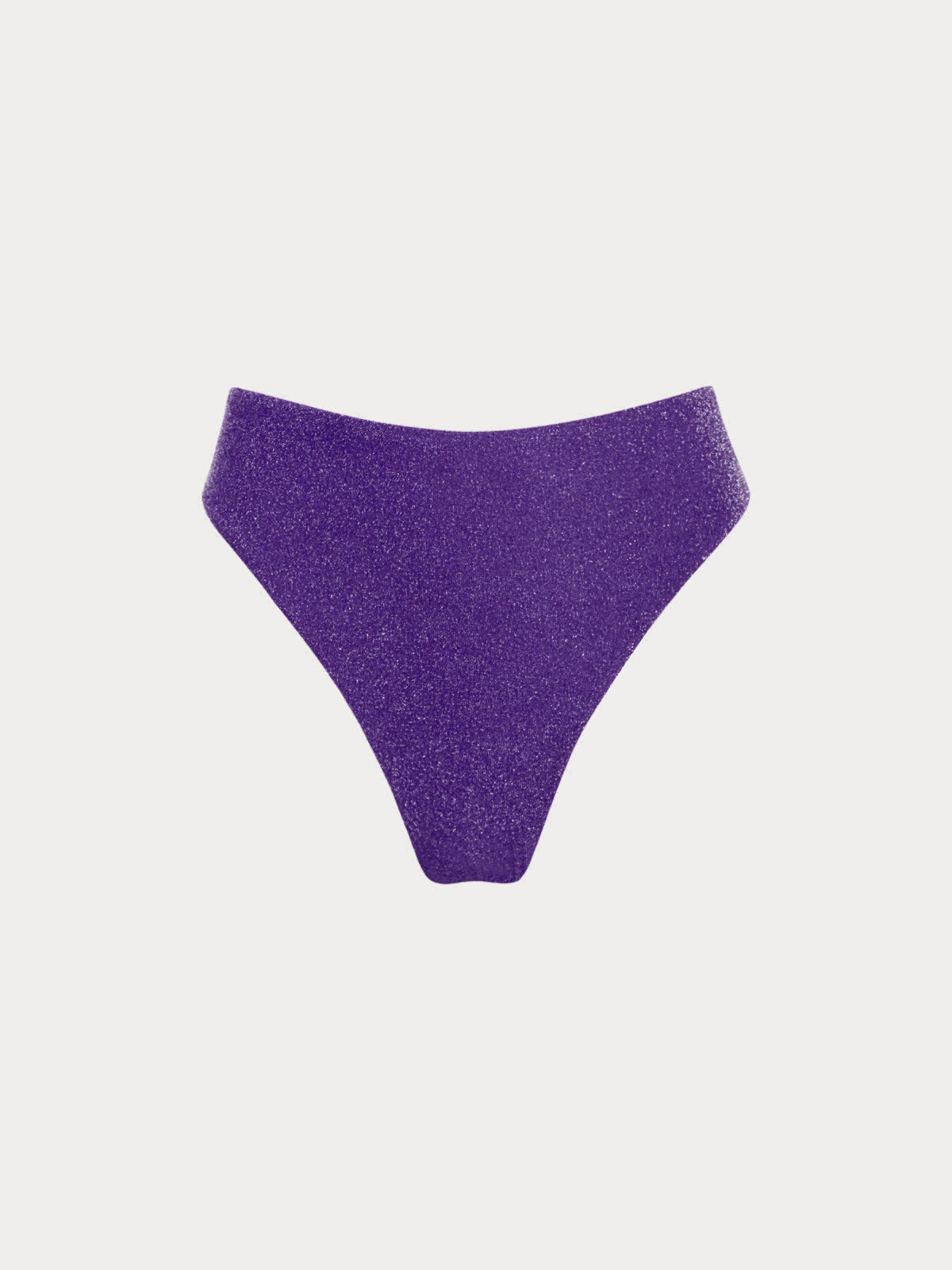 Solid Lurex Bikini Bottom Sustainable Bikinis - BERLOOK