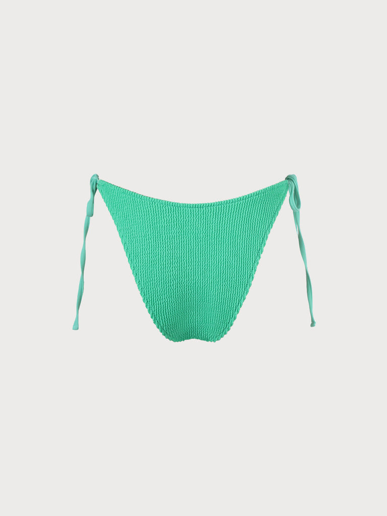 Solid Tie Bikini Bottom Sustainable Bikinis - BERLOOK