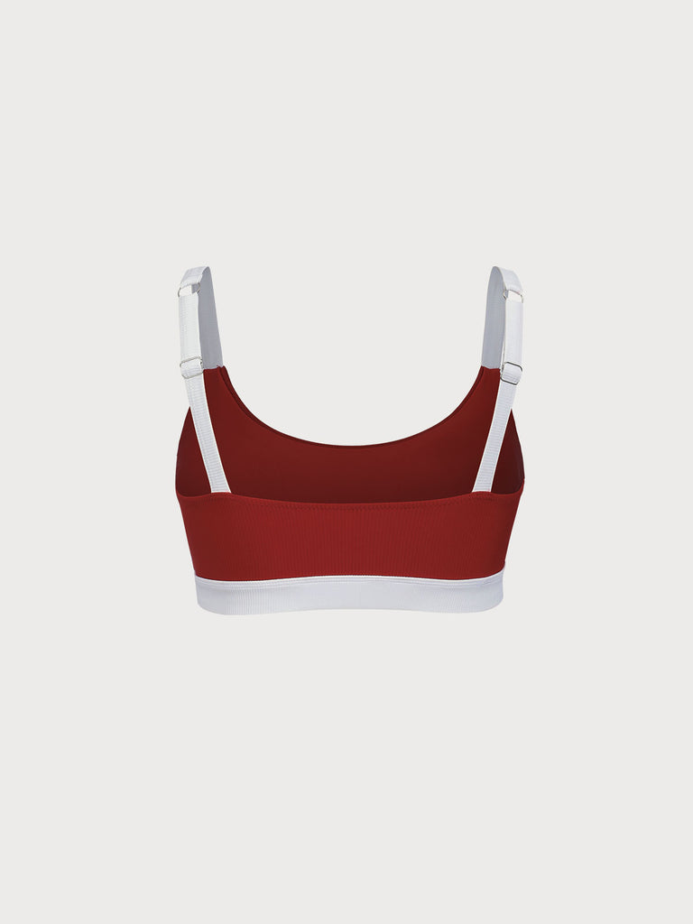 女式针织尼龙混纺比基尼上衣 Sustainable Plus Size Bikinis - BERLOOK