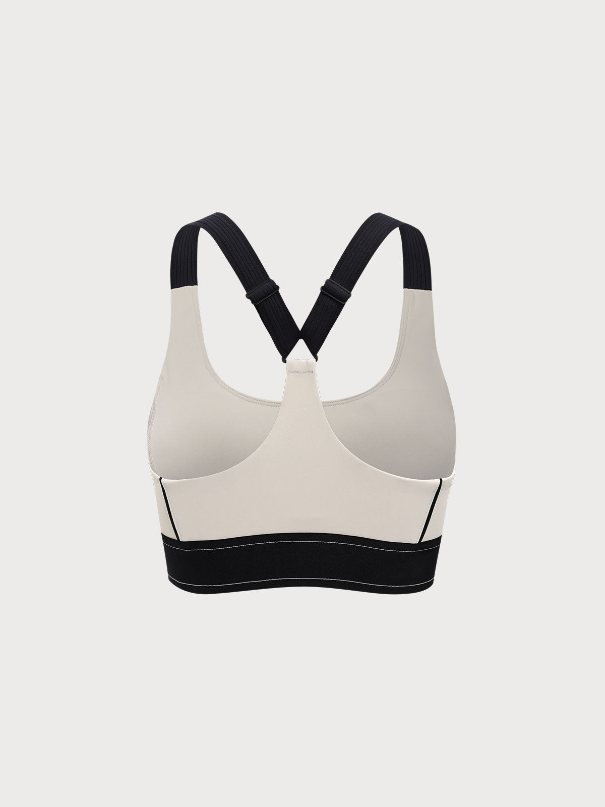 Off White Contrast X Cross Sports Bra & Reviews Off White