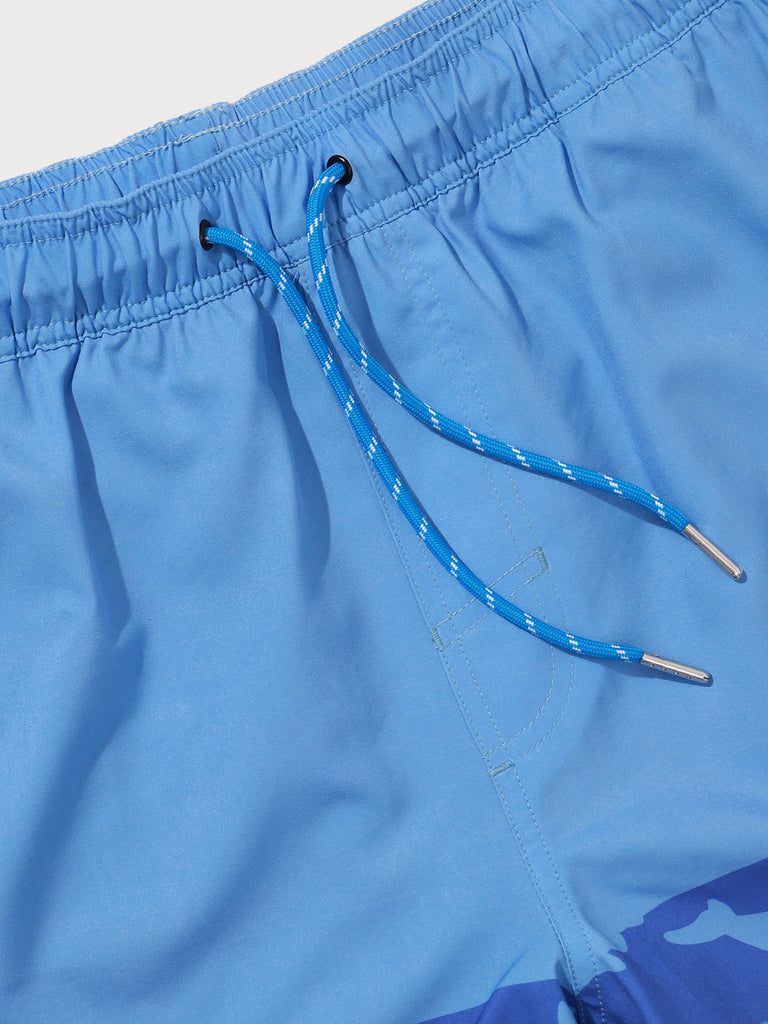 THE Sea Animal Print Beach Swimming Trunks Sustainable Men's Shorts - BERLOOK