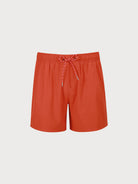 The Brick Red Beach Swimming Trunks Brick Red Sustainable Men's Shorts - BERLOOK
