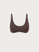 U-Neck Ribbed Seam Bikini Top Sustainable Bikinis - BERLOOK