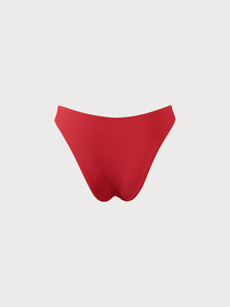U-Ring Ruched Bikini Bottom Sustainable Bikinis - BERLOOK