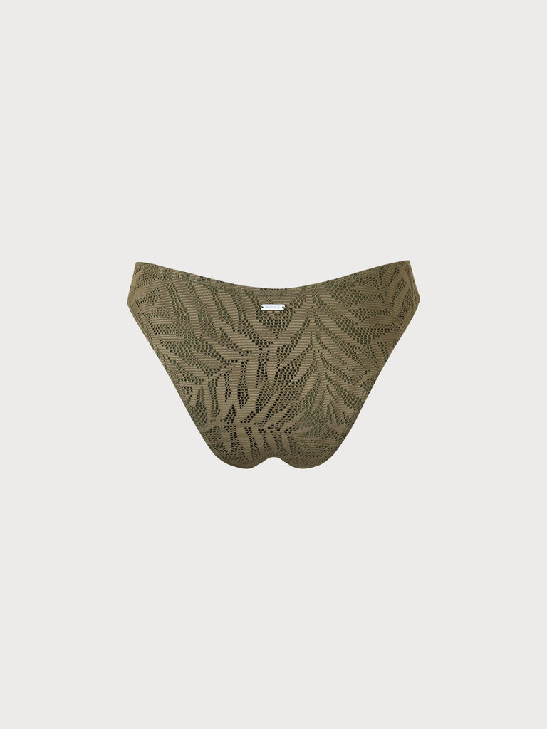 V-Cut Crochet Bikini Bottom Sustainable Bikinis - BERLOOK