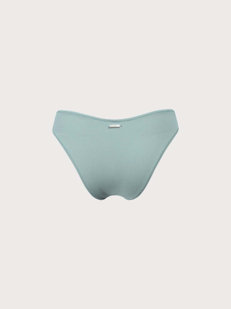 V-Cut Solid Bikini Bottom Sustainable Bikinis - BERLOOK
