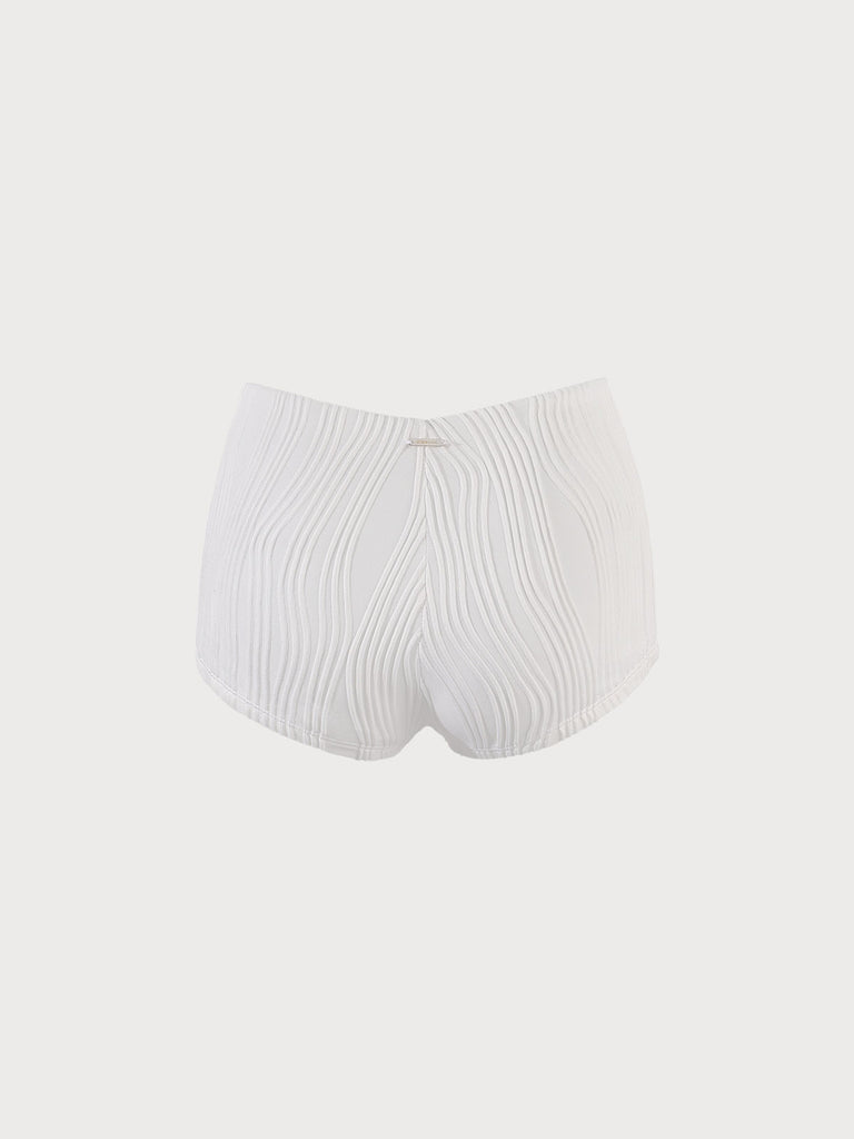 Water Ripple Coverage Bikini Bottom Sustainable Bikinis - BERLOOK