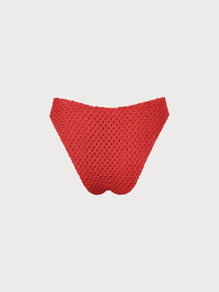 Women Knitted Acrylic Bikini Bottoms Sustainable Bikinis - BERLOOK