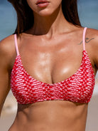Women Knitted Acrylic Bikini Tops Sustainable Bikinis - BERLOOK
