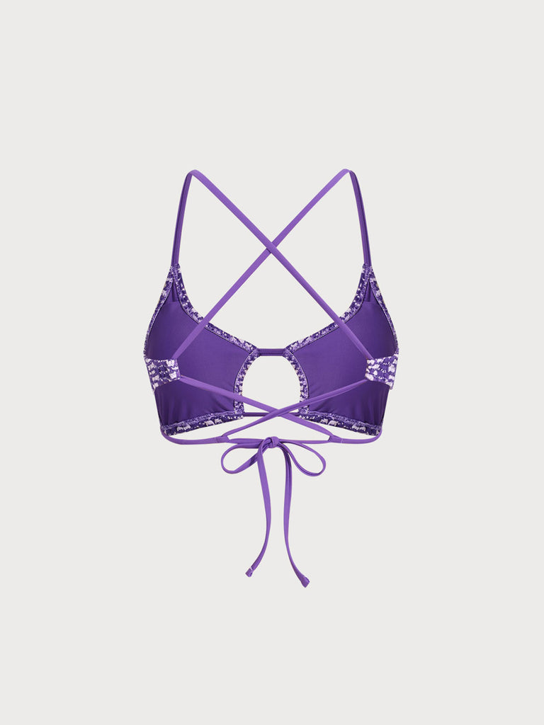 Women Knitted Acrylic Bikini Tops Sustainable Bikinis - BERLOOK