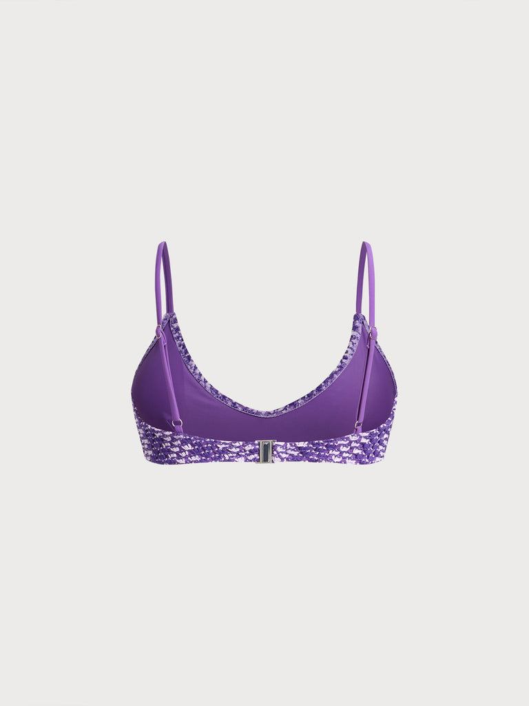 Women Knitted Acrylic Bikini Tops Sustainable Bikinis - BERLOOK