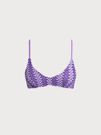 Women Knitted Acrylic Bikini Tops Sustainable Bikinis - BERLOOK