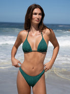 Women Knitted Nylon Bikini Bottoms Sustainable Bikinis - BERLOOK
