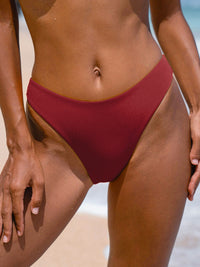 Women Knitted Nylon Bikini Bottoms Sustainable Bikinis - BERLOOK