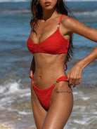 Women Knitted Nylon Bikini Bottoms Sustainable Bikinis - BERLOOK