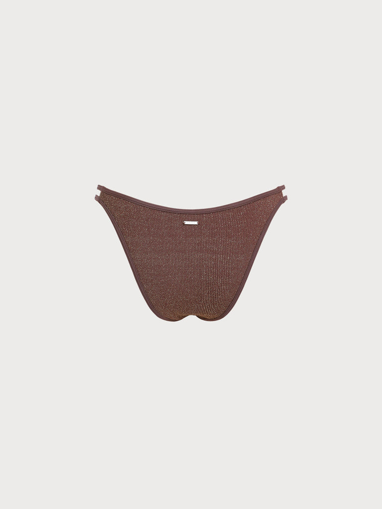 Women Knitted Nylon Bikini Bottoms Sustainable Bikinis - BERLOOK