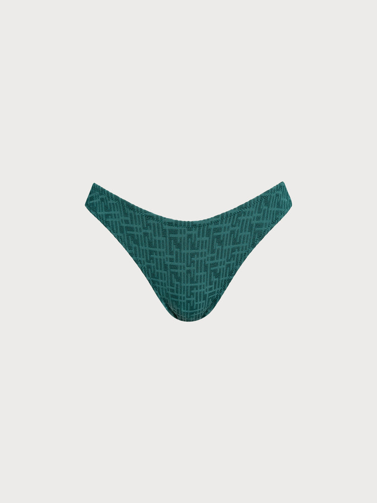 Women Knitted Nylon Bikini Bottoms Sustainable Bikinis - BERLOOK
