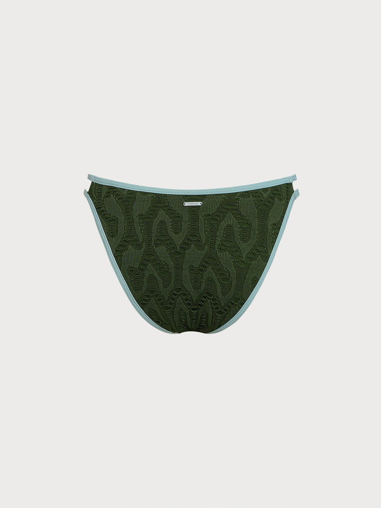 Women Knitted Nylon Bikini Bottoms Sustainable Bikinis - BERLOOK