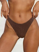 Women Knitted Nylon Bikini Bottoms Sustainable - BERLOOK
