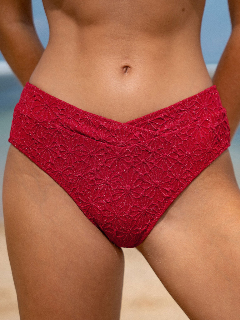 Women Knitted Nylon Bikini Bottoms Sustainable Bikinis - BERLOOK