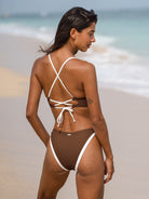 Women Knitted Nylon Bikini Bottoms Sustainable Bikinis - BERLOOK