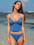 Women Knitted Nylon Bikini Bottoms Sustainable Bikinis - BERLOOK