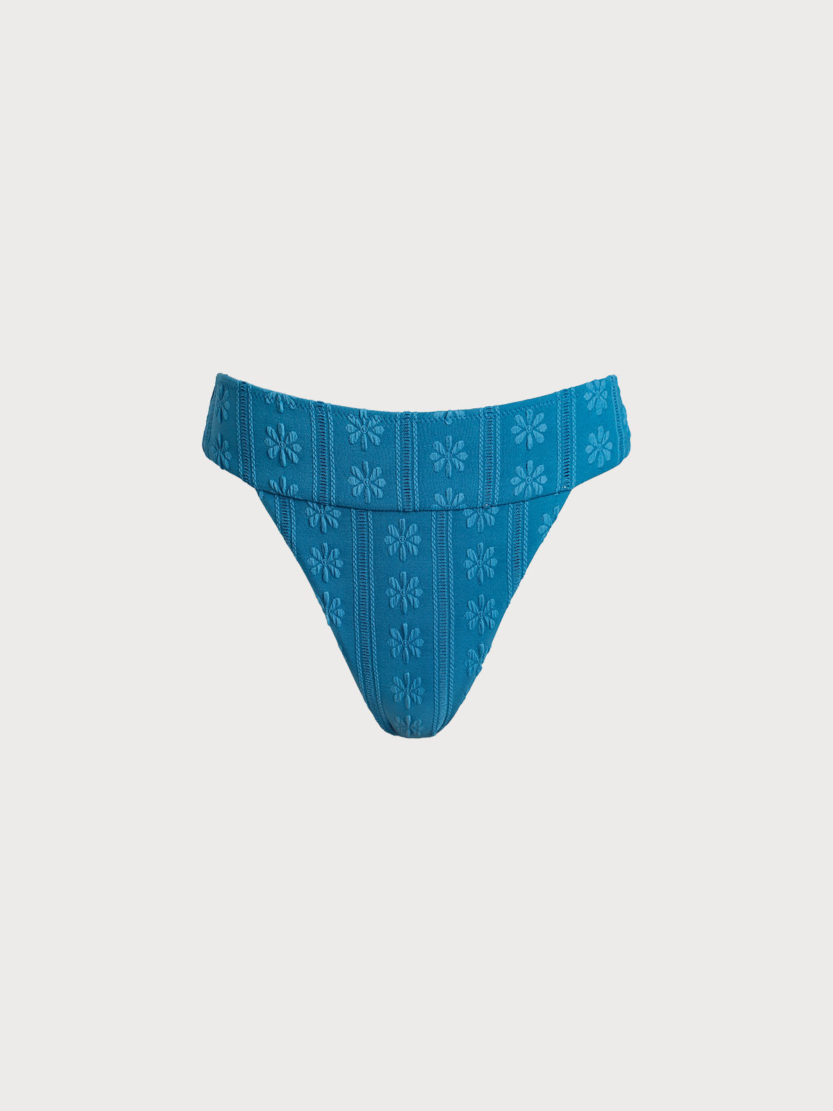 Women Knitted Nylon Bikini Bottoms Sustainable - BERLOOK - 05