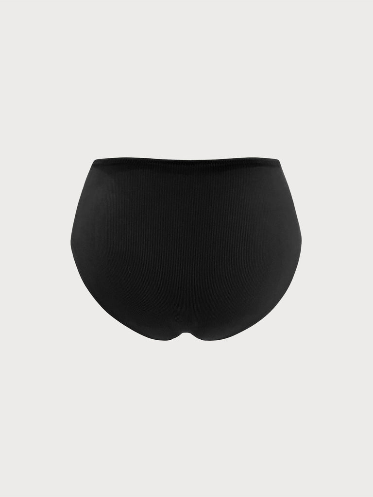 Women Knitted Nylon Bikini Bottoms Sustainable Plus Size Bikinis - BERLOOK