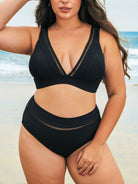 Women Knitted Nylon Bikini Bottoms Sustainable Plus Size Bikinis - BERLOOK