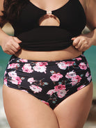 Women Knitted Nylon  Bikini Bottoms Sustainable Plus Size Bikinis - BERLOOK