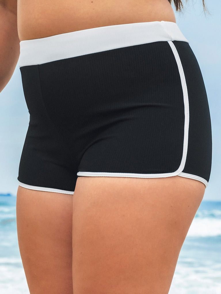 Women Knitted Nylon Bikini Bottoms Sustainable Plus Size Bikinis - BERLOOK