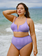 Women Knitted Nylon Bikini Bottoms Sustainable Plus Size Bikinis - BERLOOK