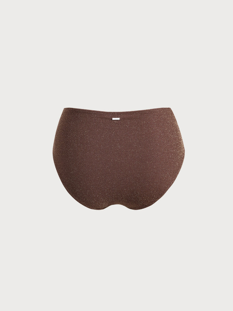 Women Knitted Nylon Bikini Bottoms Sustainable Plus Size Bikinis - BERLOOK