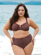 Women Knitted Nylon Bikini Bottoms Sustainable Plus Size Bikinis - BERLOOK