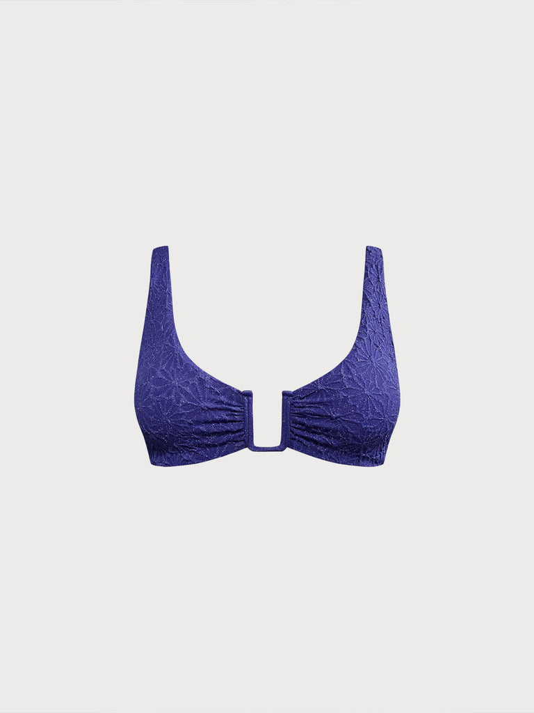 Women Knitted Nylon Bikini Tops Sustainable Bikinis - BERLOOK