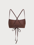 Women Knitted Nylon Bikini Tops Sustainable Bikinis - BERLOOK