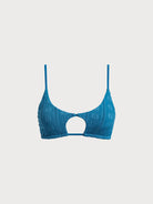 Women Knitted Nylon Bikini Tops Sustainable - BERLOOK - 05