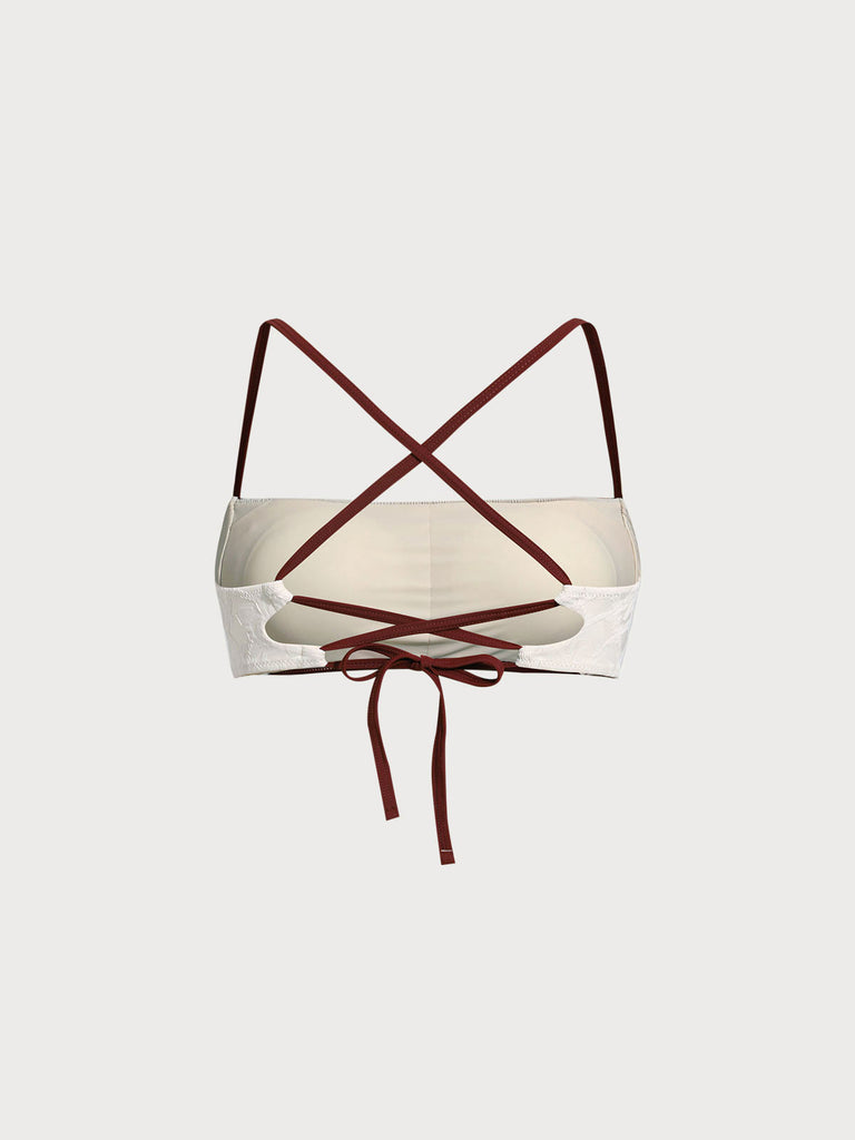Women Knitted Nylon Bikini Tops Sustainable Bikinis - BERLOOK