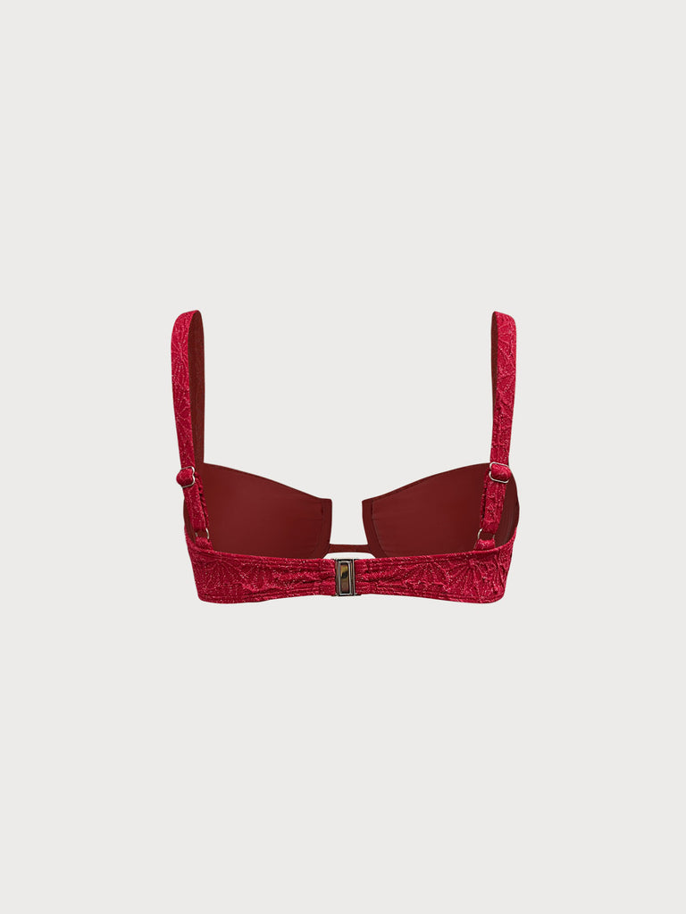 Women Knitted Nylon Bikini Tops Sustainable Bikinis - BERLOOK