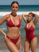 Women Knitted Nylon Bikini Tops Sustainable Bikinis - BERLOOK